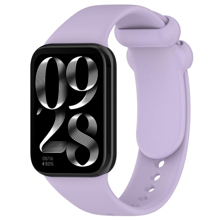 xDfind Solid Color Black Buckle Silicone Watch Band, For Xiaomi Band 10 Pro/9 Pro/Redmi Watch 6/5/4, For Redmi Watch 6 / Watch 5 / Watch 4