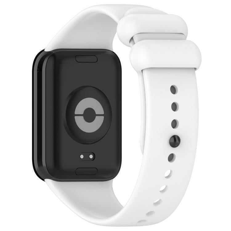 xDfind Solid Color Black Buckle Silicone Watch Band, For Xiaomi Band 10 Pro/9 Pro/Redmi Watch 6/5/4, For Redmi Watch 6 / Watch 5 / Watch 4