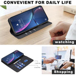 Ốp lưng điện thoại da RFID họa tiết hoa rỗng ghép màu, dành cho iPhone XS Max, iPhone 6 Plus / 7 Plus / 8 Plus, iPhone 6 / 7 / 8