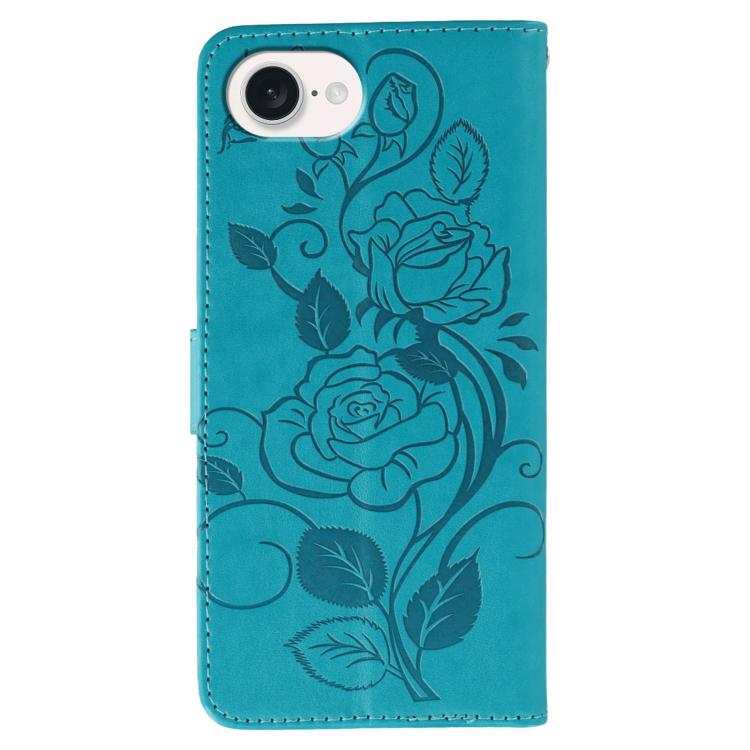 Ốp lưng điện thoại da dập nổi hoa hồng bướm, dành cho iPhone 17e / 16e, dành cho iPhone 17 Pro Max, dành cho iPhone 17 Pro, dành cho iPhone 17, dành cho iPhone Air