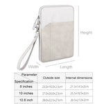 Túi đựng bảo vệ bằng vải nỉ ND00S, cho máy tính bảng 8 inch trở xuống, 10 inch trở xuống, 10.8 inch trở xuống