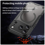 Ốp lưng điện thoại Armor Glaze MagSafe nam châm, dành cho iPhone 17 Pro Max, dành cho iPhone 17 Pro, dành cho iPhone 17, dành cho iPhone Air
