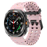 Dây đồng hồ silicone chấm màu hai khóa, Dành cho Samsung Galaxy Watch Ultra 47mm / Ultra 2025