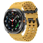Dây đồng hồ silicone chấm màu hai khóa, Dành cho Samsung Galaxy Watch Ultra 47mm / Ultra 2025