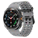 Dây đồng hồ silicone chấm màu hai khóa, Dành cho Samsung Galaxy Watch Ultra 47mm / Ultra 2025