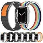 Dây đồng hồ nylon vòng hai đoạn xDfind, Dành cho Apple Watch 46mm / 49mm / 45mm / 44mm, Dành cho Apple Watch 42mm / 41mm / 40mm / 38mm