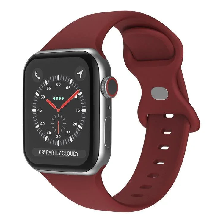 Dây đồng hồ silicone khóa bướm xDfind, Dành cho Apple Watch 46mm / 49mm / 45mm / 44mm, Dành cho Apple Watch 42mm / 41mm / 40mm / 38mm