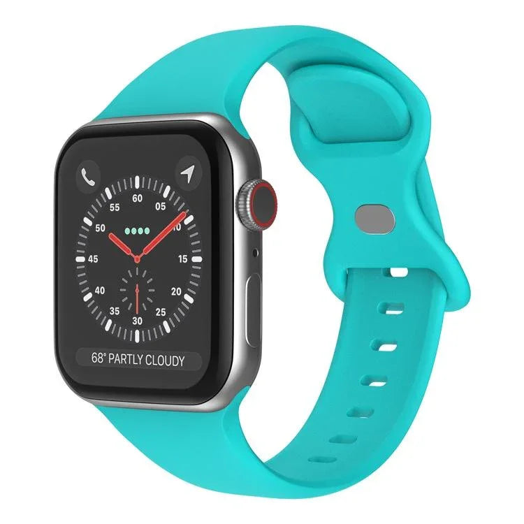 Dây đồng hồ silicone khóa bướm xDfind, Dành cho Apple Watch 46mm / 49mm / 45mm / 44mm, Dành cho Apple Watch 42mm / 41mm / 40mm / 38mm