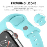 Dây đồng hồ silicone khóa bướm xDfind, Dành cho Apple Watch 46mm / 49mm / 45mm / 44mm, Dành cho Apple Watch 42mm / 41mm / 40mm / 38mm