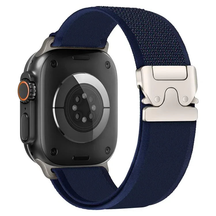 Dây đồng hồ nylon vòng nút bấm khóa titan xDfind, Dành cho Apple Watch 46mm / 49mm / 45mm / 44mm, Dành cho Apple Watch 42mm / 41mm / 40mm / 38mm