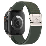 Dây đồng hồ nylon vòng nút bấm khóa titan xDfind, Dành cho Apple Watch 46mm / 49mm / 45mm / 44mm, Dành cho Apple Watch 42mm / 41mm / 40mm / 38mm