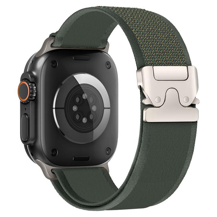 Dây đồng hồ nylon vòng nút bấm khóa titan xDfind, Dành cho Apple Watch 46mm / 49mm / 45mm / 44mm, Dành cho Apple Watch 42mm / 41mm / 40mm / 38mm