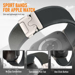 Dây đồng hồ nylon vòng nút bấm khóa titan xDfind, Dành cho Apple Watch 46mm / 49mm / 45mm / 44mm, Dành cho Apple Watch 42mm / 41mm / 40mm / 38mm