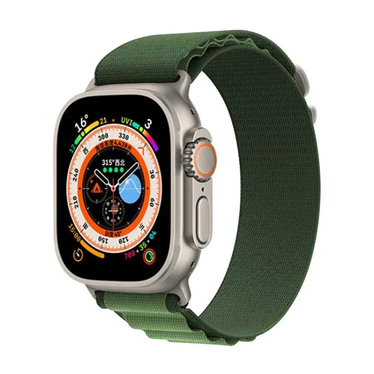Dây đồng hồ vòng nylon Aline xDfind, Dành cho Apple Watch 46mm / 49mm / 45mm / 44mm, Dành cho Apple Watch 42mm / 41mm / 40mm / 38mm