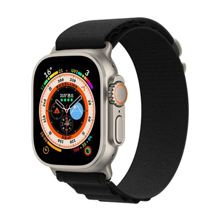 Dây đồng hồ vòng nylon Aline xDfind, Dành cho Apple Watch 46mm / 49mm / 45mm / 44mm, Dành cho Apple Watch 42mm / 41mm / 40mm / 38mm
