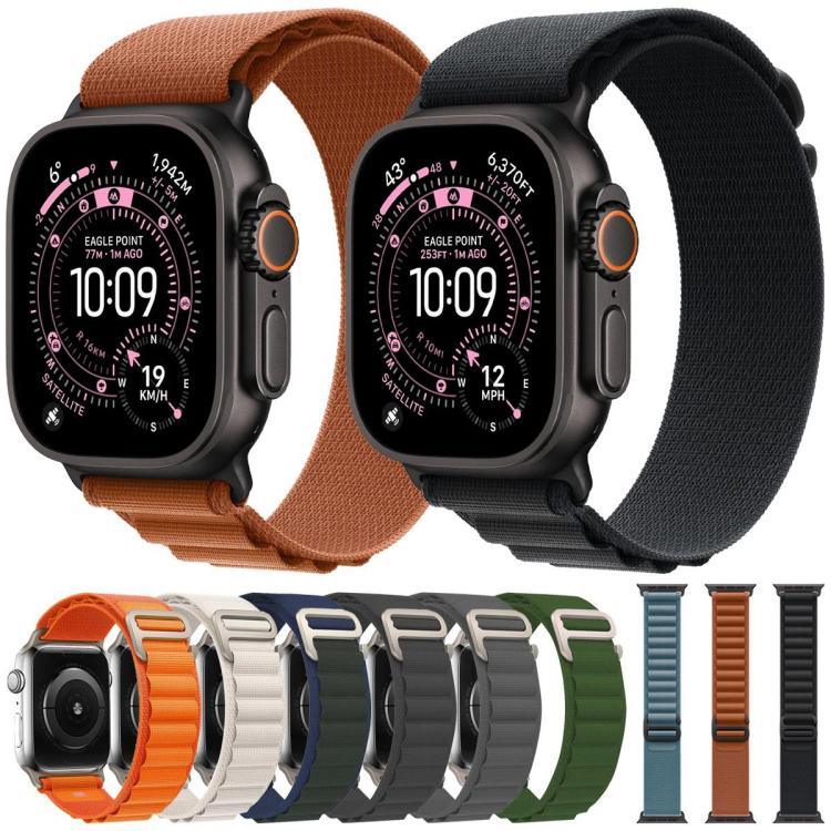 Dây đồng hồ vòng nylon Aline xDfind, Dành cho Apple Watch 46mm / 49mm / 45mm / 44mm, Dành cho Apple Watch 42mm / 41mm / 40mm / 38mm