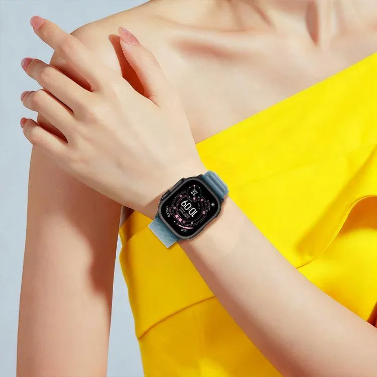 Dây đồng hồ vòng nylon Aline xDfind, Dành cho Apple Watch 46mm / 49mm / 45mm / 44mm, Dành cho Apple Watch 42mm / 41mm / 40mm / 38mm