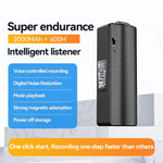 Bút ghi âm giảm tiếng ồn từ tính JNN Q70P màn hình OLED hỗ trợ điều khiển APP, 8GB, 16GB, 32GB, 64GB, 128GB