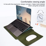 Túi đựng da PU05 kèm túi nhỏ, cho laptop 13.3 inch, 14.1 inch, 15.4 inch