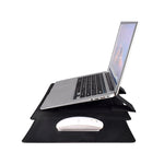 Túi đựng da PU05 kèm túi nhỏ, cho laptop 13.3 inch, 14.1 inch, 15.4 inch
