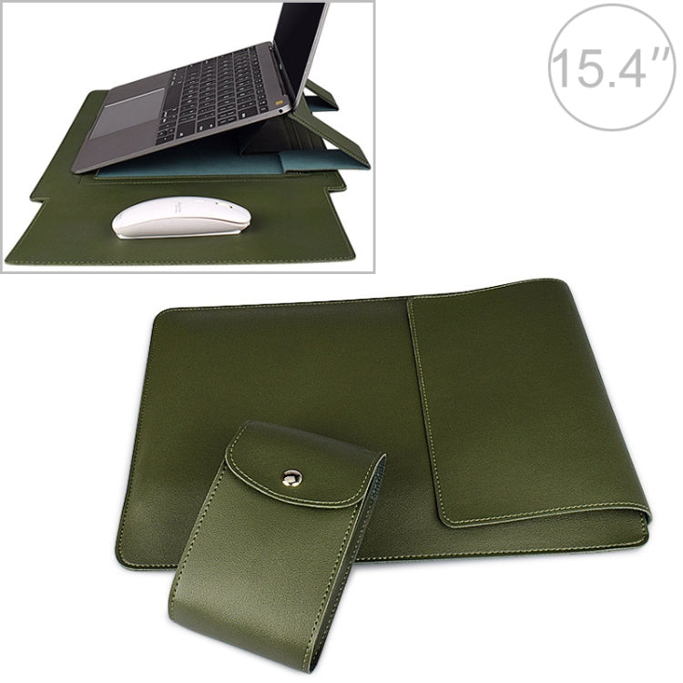 Túi đựng da PU05 kèm túi nhỏ, cho laptop 13.3 inch, 14.1 inch, 15.4 inch