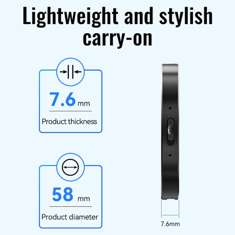 Máy ghi âm từ tính thông minh JNN A6 hỗ trợ điều khiển qua APP, dung lượng 8GB, 16GB, 32GB, 64GB, 128GB