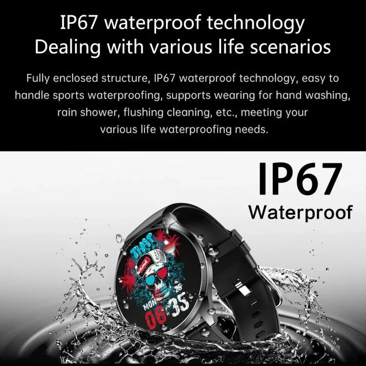 Đồng Hồ Thông Minh H77 Màn Hình AMOLED 1.43 inch, Sức Khỏe & Thể Dục, Chống Nước IP67, Hỗ Trợ Gọi BT