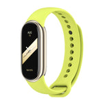 xDfind Metal Buckle Solid Color Silicone Watch Band, For Xiaomi Smart Band 10 / 9 / 8