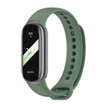xDfind Metal Buckle Solid Color Silicone Watch Band, For Xiaomi Smart Band 10 / 9 / 8