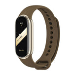 xDfind Metal Buckle Solid Color Silicone Watch Band, For Xiaomi Smart Band 10 / 9 / 8