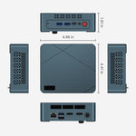 GXMO GN7 Mini PC Windows 11, Bộ Vi Xử Lý AMD Ryzen 5 3550H 4 Nhân, 16GB+512GB