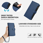 Ốp lưng da khóa từ tính 9 ngăn thẻ có dây kéo và dây đeo tay, dành cho iPhone 11 Pro Max, iPhone 11, iPhone 11 Pro, iPhone XS / X, iPhone XR, iPhone XS Max, iPhone 8 Plus / 7 Plus