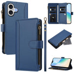 Ốp lưng da khóa nam châm có 9 ngăn đựng thẻ và dây đeo tay, dành cho iPhone 17e / 16e, dành cho iPhone 17 Pro Max, dành cho iPhone 17 Pro, dành cho iPhone 17, dành cho iPhone Air, dành cho iPhone 16 Pro Max, dành cho iPhone 16 Pro, dành cho iPhone 16 Plus