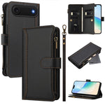 Ốp lưng da khóa nam châm có 9 ngăn đựng thẻ và dây đeo tay, dành cho iPhone 17e / 16e, dành cho iPhone 17 Pro Max, dành cho iPhone 17 Pro, dành cho iPhone 17, dành cho iPhone Air, dành cho iPhone 16 Pro Max, dành cho iPhone 16 Pro, dành cho iPhone 16 Plus