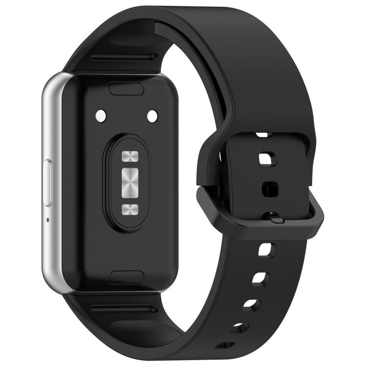 Dây đồng hồ silicone khóa màu sắc đơn sắc xDfind, Dành cho Samsung Galaxy Fit3 SM-R390
