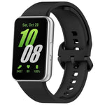 Dây đồng hồ silicone khóa màu sắc đơn sắc xDfind, Dành cho Samsung Galaxy Fit3 SM-R390