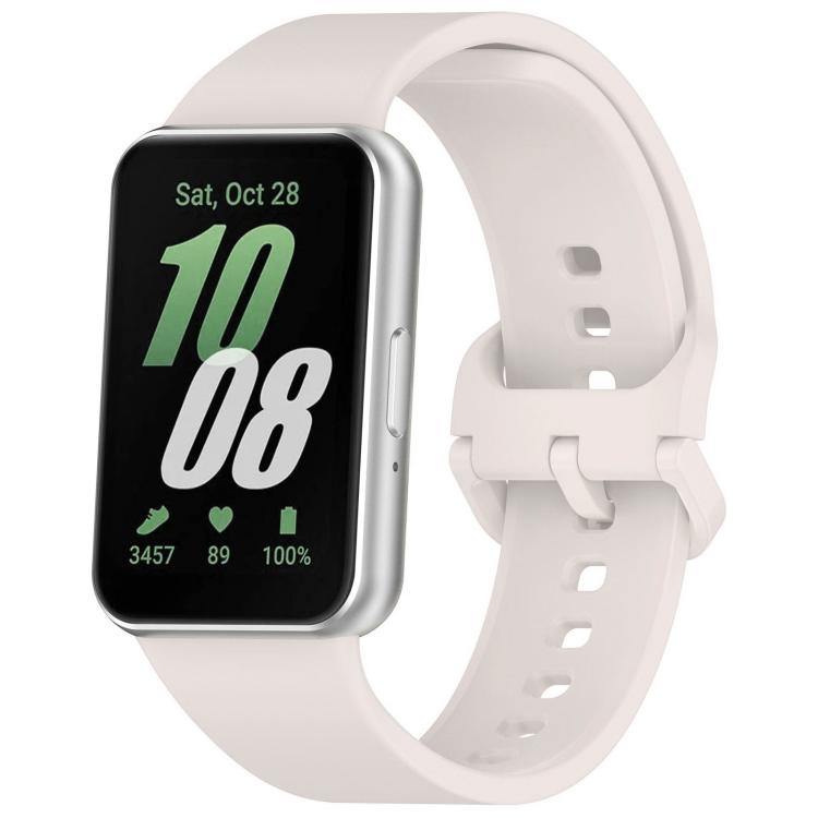 Dây đồng hồ silicone khóa màu sắc đơn sắc xDfind, Dành cho Samsung Galaxy Fit3 SM-R390