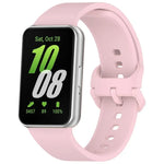 Dây đồng hồ silicone khóa màu sắc đơn sắc xDfind, Dành cho Samsung Galaxy Fit3 SM-R390