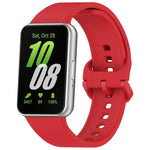 Dây đồng hồ silicone khóa màu sắc đơn sắc xDfind, Dành cho Samsung Galaxy Fit3 SM-R390