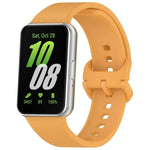 Dây đồng hồ silicone khóa màu sắc đơn sắc xDfind, Dành cho Samsung Galaxy Fit3 SM-R390