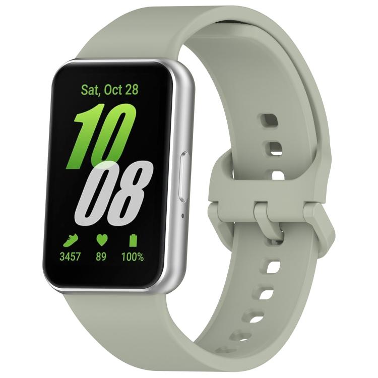 Dây đồng hồ silicone khóa màu sắc đơn sắc xDfind, Dành cho Samsung Galaxy Fit3 SM-R390