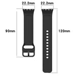 Dây đồng hồ silicone khóa màu sắc đơn sắc xDfind, Dành cho Samsung Galaxy Fit3 SM-R390