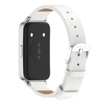 Mijobs Microfiber PU Leather Watch Band, For Huawei Band 10 / 9 / 8