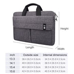 Túi xách tay ST08 không dây đeo vai, cho laptop 13.3 inch, 14.1 inch, 15.4 inch, 15.6 inch