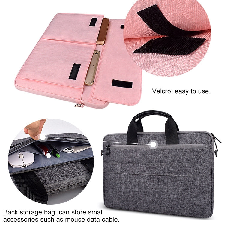 Túi xách tay ST08 không dây đeo vai, cho laptop 13.3 inch, 14.1 inch, 15.4 inch, 15.6 inch