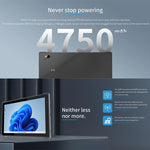 Máy tính bảng QCOM W1019 Windows 11 Pro, 8GB+128GB, màn hình 10.1 inch Qualcomm SC7180 Kryo 468 8C8T Octa Core, mạng 4G, OTG, phích cắm EU, Mỹ, Anh, Úc