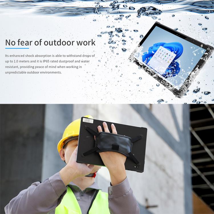 Máy tính bảng QCOM W1019 Windows 11 Pro, 8GB+128GB, màn hình 10.1 inch Qualcomm SC7180 Kryo 468 8C8T Octa Core, mạng 4G, OTG, phích cắm EU, Mỹ, Anh, Úc