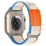 Dây đeo đồng hồ bằng nylon bện khóa kim loại hai đoạn xDfind, dành cho Apple Watch 46mm / 49mm / 45mm / 44mm, dành cho Apple Watch 42mm / 41mm / 40mm / 38mm