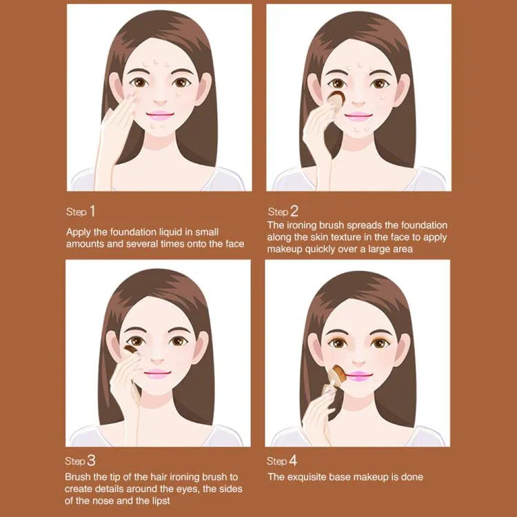 Cọ nền điện tử không để lại vết K-SKIN KD555A