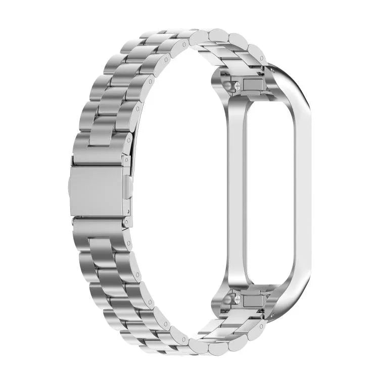 Dây đồng hồ thép ba hạt tích hợp khung kim loại xDfind, Dành cho Samsung Galaxy Fit 2